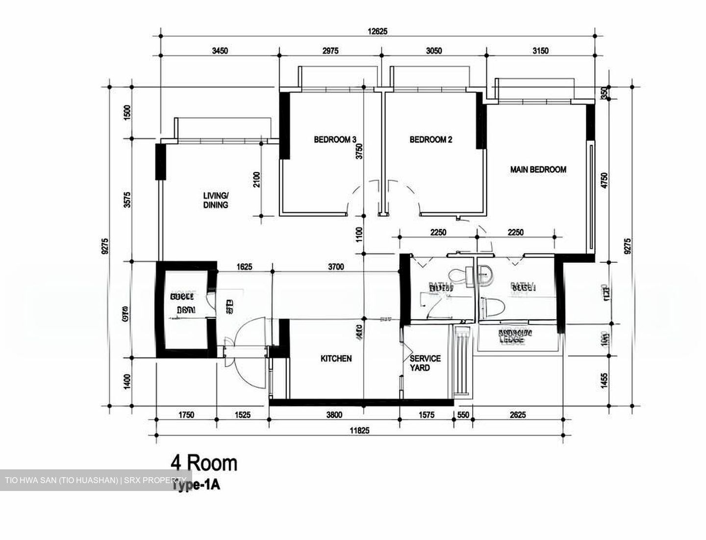 Blk 112A Alkaff Oasis (Toa Payoh), HDB 4 Rooms #551267741